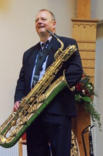 Alan Barnes, Methodist Church, Loughton, Essex, 22nd October 2016. Artist: Brian O'Connor.
