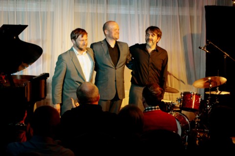 Espen Eriksen, Lars Tormod Jenset and Andreas Bye, 24th May 2016. Artist: Brian O'Connor.