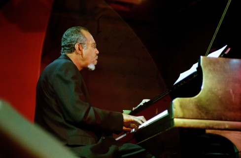 Stanley Cowell, Brecon  Jazz Festival, Brecon, 12 August, 2005. Artist: Brian O'Connor.