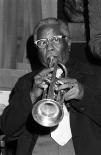 Roy Eldridge, London, 1975. Artist: Brian O'Connor.