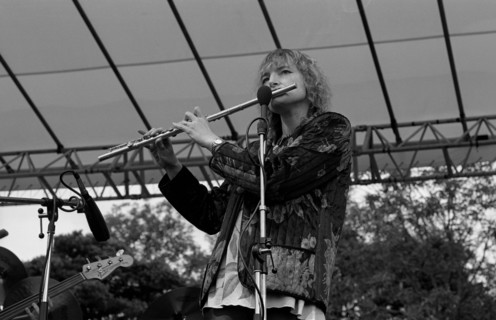 Barbara Thompson, Knebworth Jazz Festival, Hertfordshire, July, 1981. Artist: Brian O'Connor.