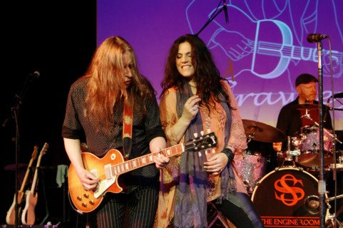 Innes Sibun and Sari Schorr, Hawth, Crawley, West Sussex, April 16, 2017. Artist: Brian O'Connor.