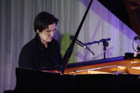Patricia Barber, Watermill Jazz Club, Dorking, Surrey, April 11, 2017. Artist: Brian O'Connor.