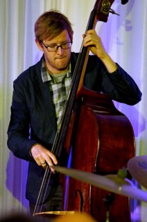 Patrick Mulcahy, Watermill Jazz Club, Dorking, Surrey, April 11, 2017. Artist: Brian O'Connor.
