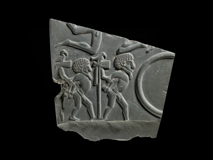 Fragment of battlefield palette, 3100 BC. Artist: Unknown.