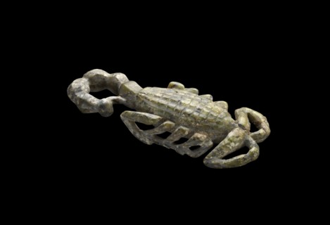 Model scorpion of serpentine, Early Dynastic Period (c2950 BC-c2575 BC). Artist: Unknown.