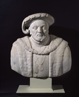 Bust of Henry VIII, early 17th century. Artist: Unknown.