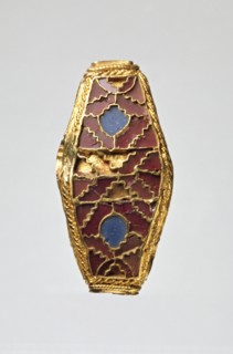 Bead, Anglo-Saxon Period (400 - 1066). Artist: Unknown.