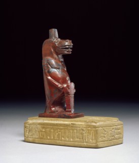 Statuette of the goddess Taweret, Third Intermediate Period (Egypt) (c1070 - 715 BC). Artist: Unknown.