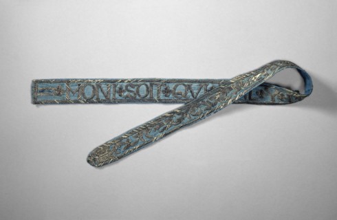 Bonnie Prince Charlie's Garter insignia., c18th century. Artist: Unknown.