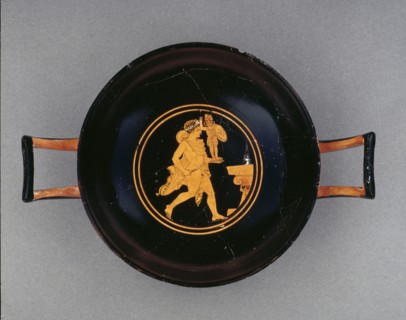 Attic red-figure cup, 5th century. Artist: Unknown.