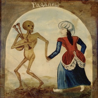Painted panel, 18th century. Artist: Anon.