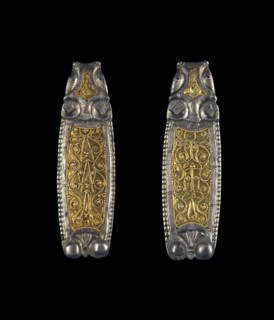 late-Saxon strap end, 9th century. Artist: Unknown.