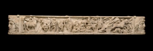 Sarcophagus lid, 3rd century. Artist: Unknown.