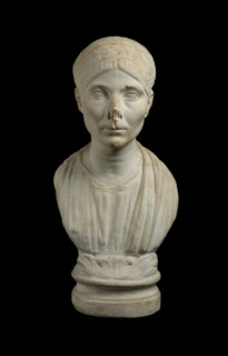 Portrait bust of woman, early 2nd century. Artist: Unknown.