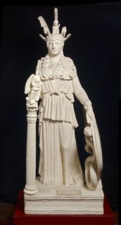 Varvakeion Athena, from Athens, 2nd century. Artist: Unknown.