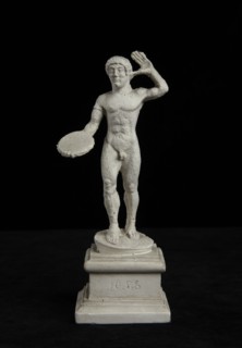 Statuette of discus-thrower, 480-460 BC. Artist: Unknown.