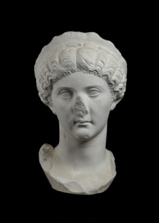 Portrait of woman, AD 30-60. Artist: Unknown.
