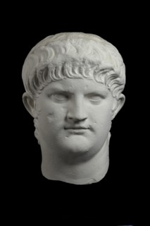 Portrait head of Nero, AD 64-68. Artist: Unknown.