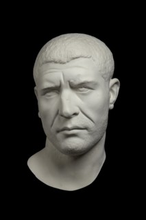 Head of Philip the Arab, from near Rome, 244-249. Artist: Unknown.