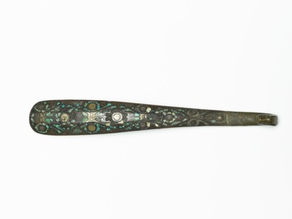 Belt hook with geometric design, 4th-3rd century BC. Artist: Unknown.
