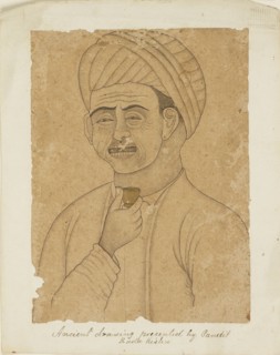 Man with a wine cup, 19th century. Artist: Unknown.