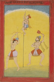 The musical mode Ragaputra Khokhara, 19th century. Artist: Unknown.
