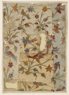 Birds and flowers, 17th century. Artist: Unknown.