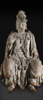 Seated figure of the bodhisattva Guanyin, 13th century. Artist: Unknown.