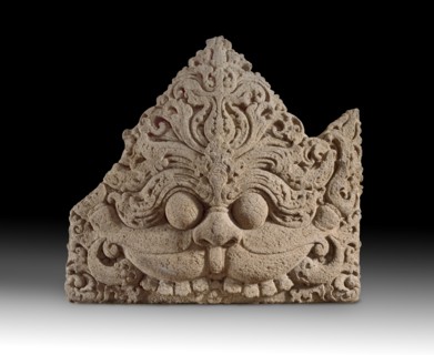 Lintel with kala face, 9th century. Artist: Unknown.