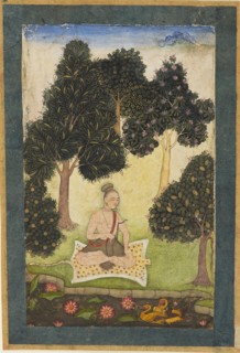 Yogini in the forest, c1620. Artist: Unknown.