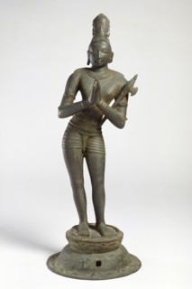 Figure of the saint Chandikeshvara, late 12th century. Artist: Unknown.