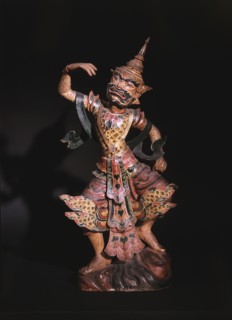 Figure of a bilu, or ogre, 19th-20th century. Artist: Unknown.