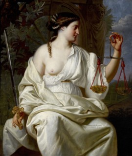 Justice, late 17th century. Artists: Unknown, Anon.