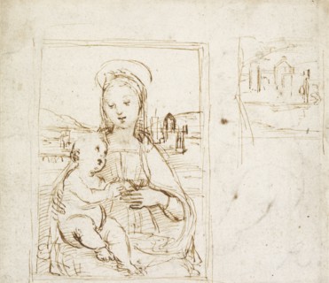 Study for a Picture of the Virgin and Child, c1500-1504. Artist: Raphael.