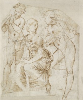 Group of Musicians, early 16th century. Artist: Raphael.