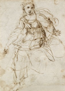 Allegorical Figure of Theology, early 16th century. Artist: Raphael.