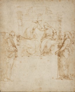 The Coronation of the Virgin, early 16th century. Artist: Raphael.