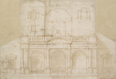 Architectural Design (Villa Madama), early 16th century. Artist: Raphael.
