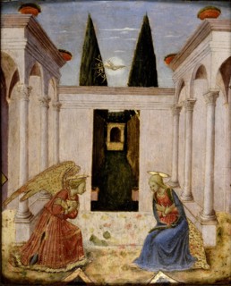 The Annunciation, 15th century.