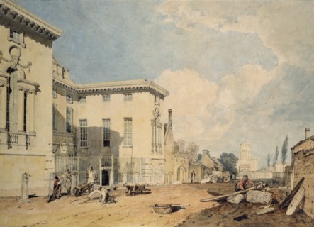 A View of Worcester College, 1803-1804. Artist: JMW Turner.