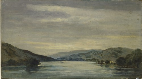Coniston Water, 1838. Artist: David Charles Read.