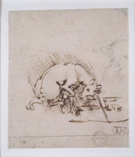 A Unicorn, c1472-1519 Artist: Leonardo da Vinci.
