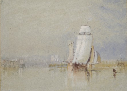 Calm on the Loire, 1832. Artist: JMW Turner.