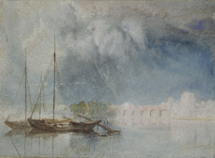 Nantes: Pont Pirmil, c1830. Artist: JMW Turner.