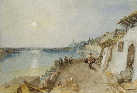 Rietz, near Saumur, c1830. Artist: JMW Turner.