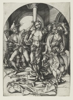 The Flagellation, late 15th century. Artist: Martin Schongauer.
