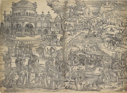 The feast of Herod, early 16th century. Artist: Sebald Beham.