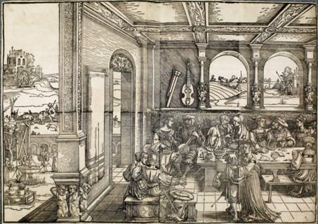 The prodigal Son, 16th century. Artist: Sebald Beham.
