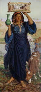 The Afterglow in Egypt, 1861. Artist: William Holman Hunt.